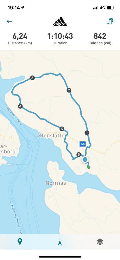 Sjoestuga Myttinge Värmdö Exterior foto